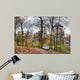 Autumn Castle and Park Wall Decal