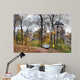 Autumn Castle and Park Wall Decal