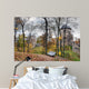 Autumn Castle and Park Wall Decal