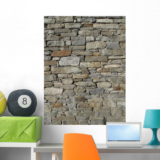 Stone Wall Decal