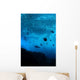 Fish Shadows under Waves Wall Decal