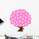 Vector Illustration Breast Cancer Wall Decal