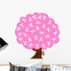 Vector Illustration Breast Cancer Wall Decal