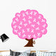 Vector Illustration Breast Cancer Wall Decal