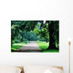 Path Through a Green Forest Wall Decal