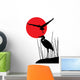 Vector Herons Wall Decal