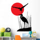 Vector Herons Wall Decal