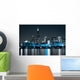 Dark Clouds Finance District Wall Decal