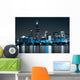 Dark Clouds Finance District Wall Decal