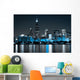 Dark Clouds Finance District Wall Decal