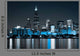 Dark Clouds Finance District Wall Decal