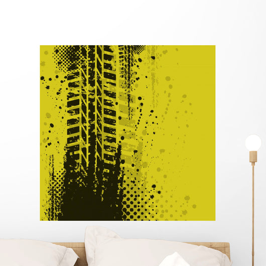 Yellow Wall Decal