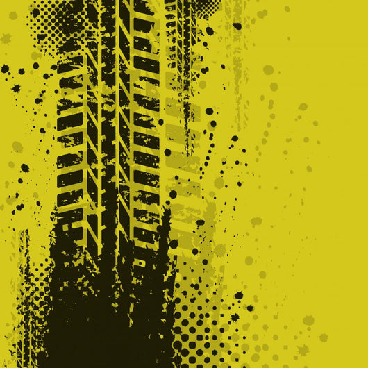 Yellow Wall Decal
