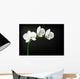 White Orchid Wall Decal