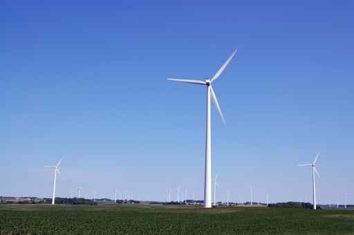 Wind Farm Wall Decal