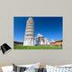 Leaning Tower and Basilica Wall Decal