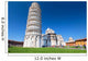 Leaning Tower and Basilica Wall Decal