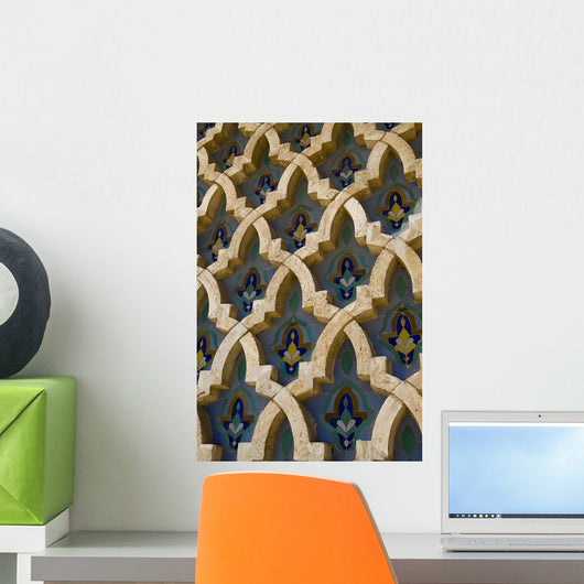 Detail Hassan 2 Mosque Wall Decal