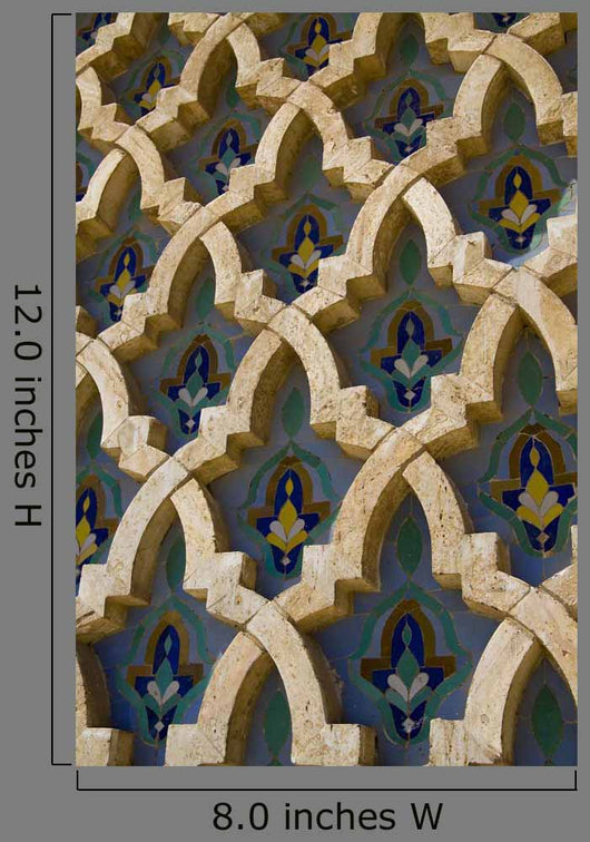 Detail Hassan 2 Mosque Wall Decal