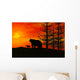 3D Render Bears Wall Decal
