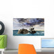 Pirate Ship Stormy Sea Wall Decal