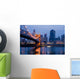 Cincinnati Skyline and Roebling Wall Decal