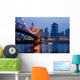 Cincinnati Skyline and Roebling Wall Decal