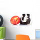 Black Guinea Pig and Wall Decal