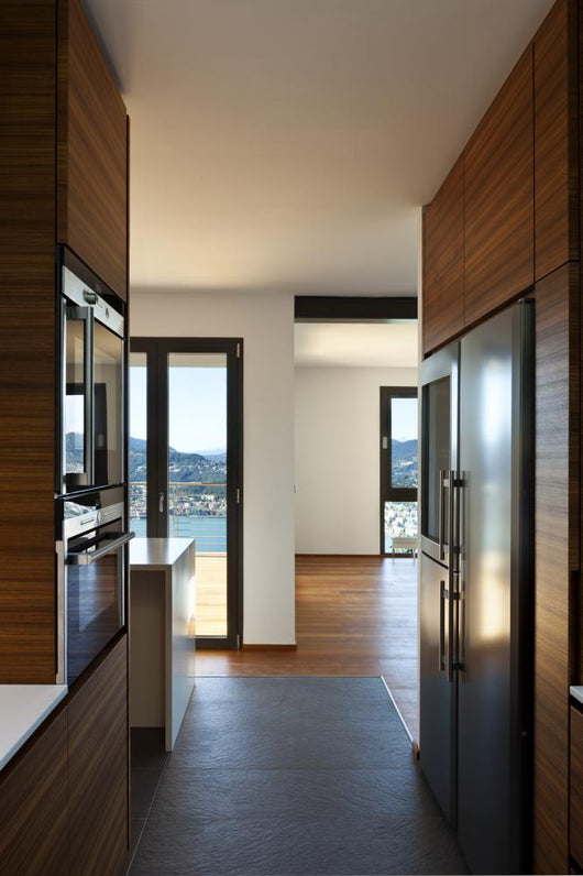 Modern Empty Apartment Kitchen Wall Decal