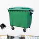 Green Recycling Container Wall Decal
