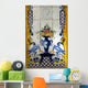 Lisbon Azulejos Featuring Birds Wall Decal