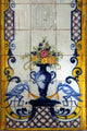 Lisbon Azulejos Featuring Birds Wall Decal