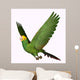 Double Yellow Amazon Parrot Wall Decal