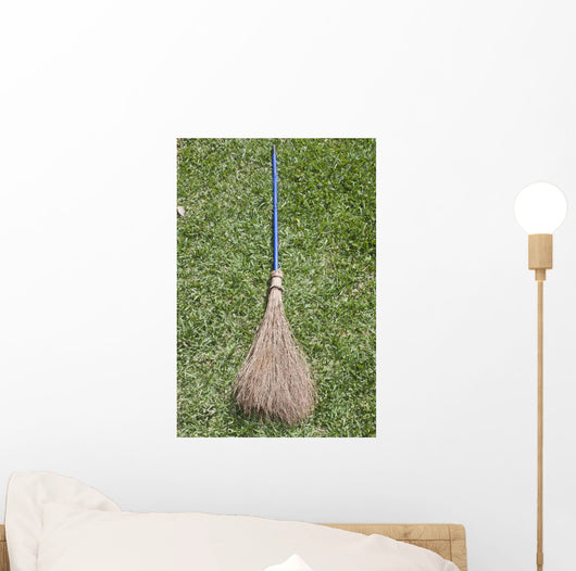 Witches Broom Wall Decal