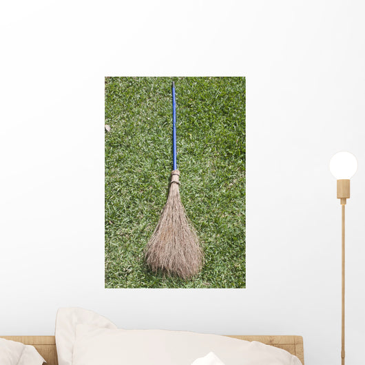 Witches Broom Wall Decal