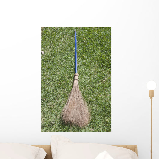 Witches Broom Wall Decal