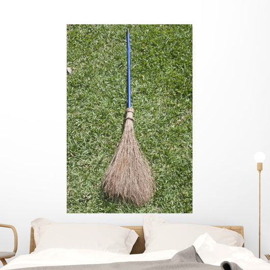 Witches Broom Wall Decal