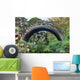 Curved Wooden Bridge Japanese Wall Decal