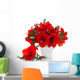 Christmas Arrangement Amaryllis Wall Decal