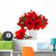 Christmas Arrangement Amaryllis Wall Decal