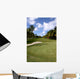 Golf Putting Green Wall Decal