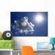 Image with Cloud and Wall Decal