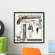Ancient Pistol Post Stamp Wall Decal