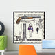 Ancient Pistol Post Stamp Wall Decal