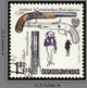 Ancient Pistol Post Stamp Wall Decal