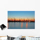 Harbour Scape with Cranes Wall Decal