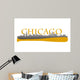Chicago Baseball Wall Decal