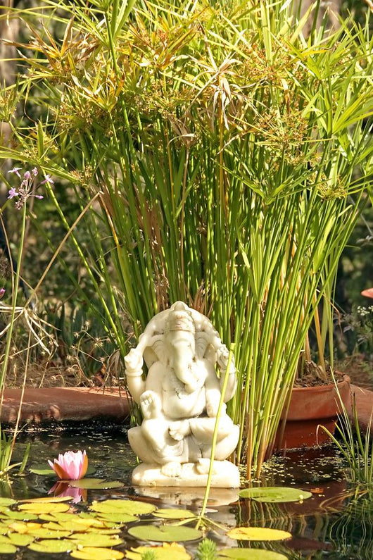 Ganesha from White Marble Wall Decal
