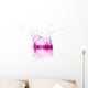 Frozen Water Drop Water Wall Decal