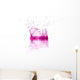 Frozen Water Drop Water Wall Decal